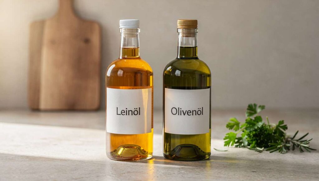 Leinöl statt Olivenöl? Welches Öl Ernährungsberater für den täglichen Gebrauch empfehlen