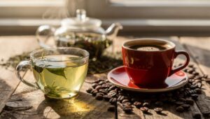 Grüner Tee oder Kaffee am Morgen? Internisten erklären, was den Stoffwechsel besser anregt