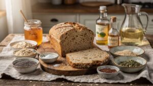 Brot ohne Mehl: Dieses Haferflocken-Rezept hat mehr Ballaststoffe als Vollkornbrot