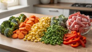 Tiefkühlgemüse oder frisch? Neue Analyse zeigt, wann die Tiefkühlvariante mehr Nährstoffe hat