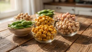 Edamame, Lupinen, Kichererbsen: Welche Hülsenfrucht das beste Nährstoffprofil hat
